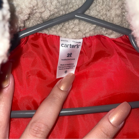 Carter's Kids/Toddler Vest 2T in Red - Picture 5 of 7
